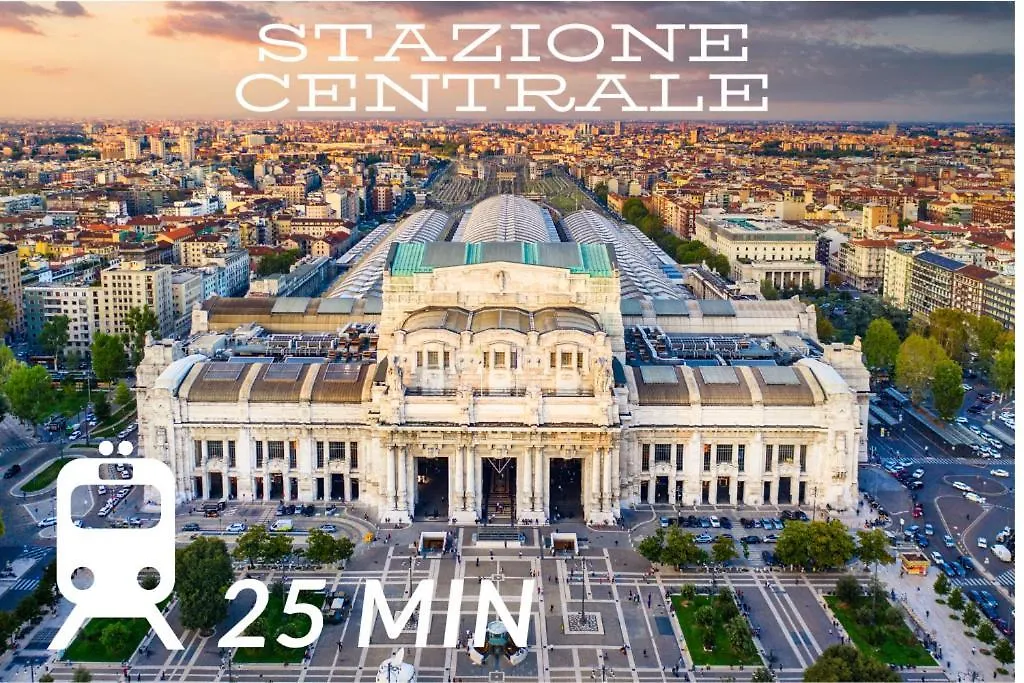 5 Min Walk From Subway Elegant & Modern Apartment Milan 0*,  Italy